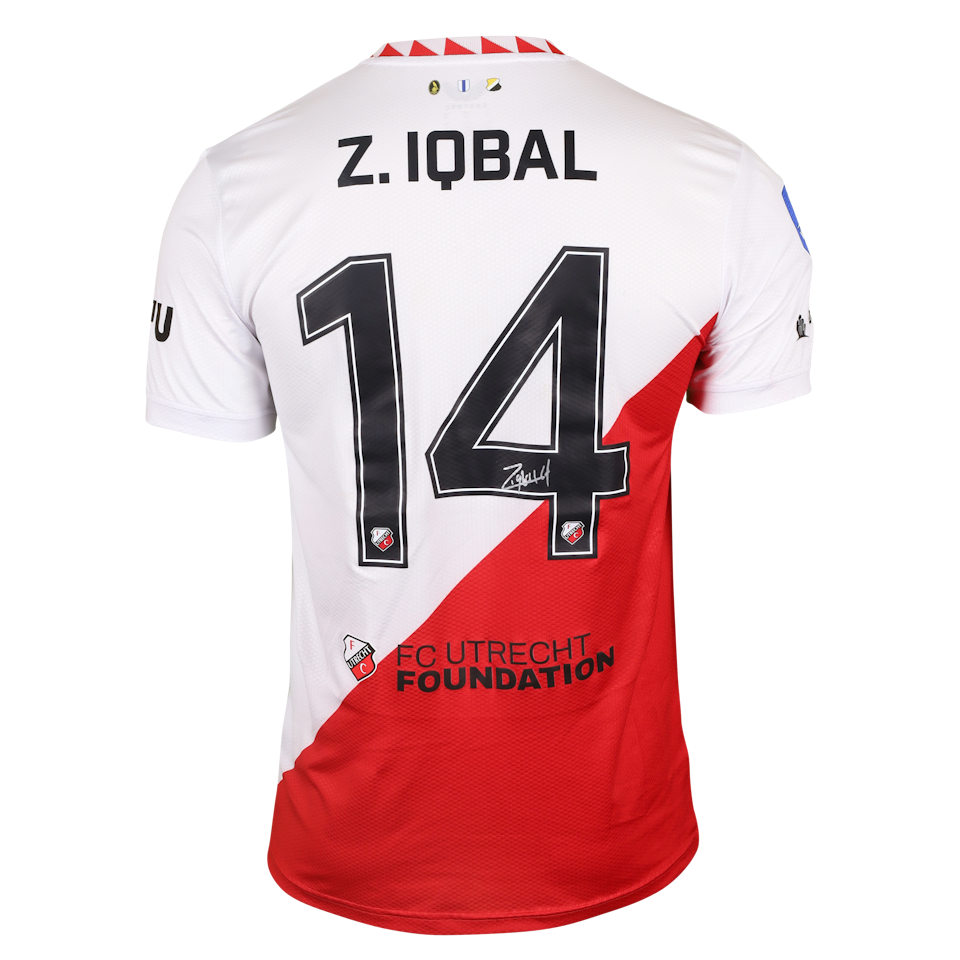 Zidane Iqbal FC Utrecht jersey