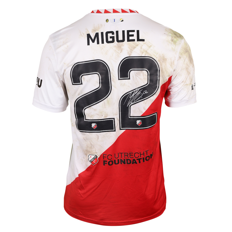 Miguel Rodríguez Vidal FC Utrecht jersey
