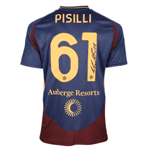 Niccolò Pisilli AS Roma shirt