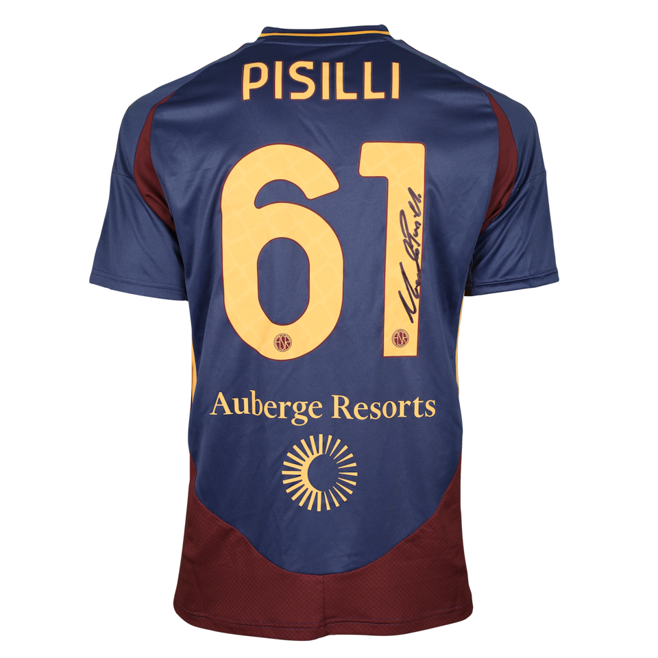 Niccolò Pisilli AS Roma shirt