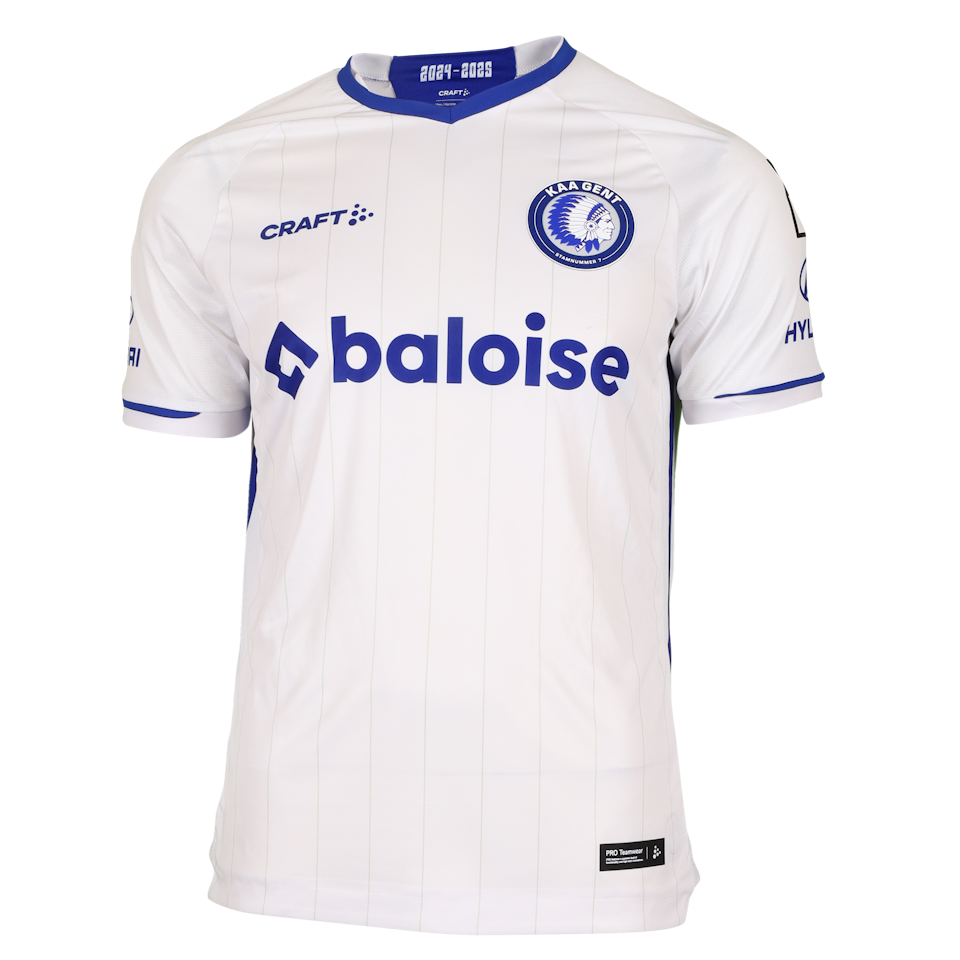 Gilles De Meyer KAA Gent camisa.