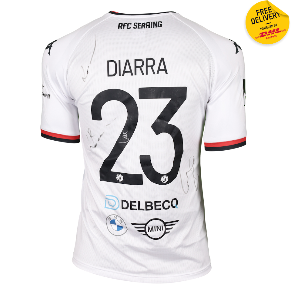 Djibril Diarra RFC Seraing shirt