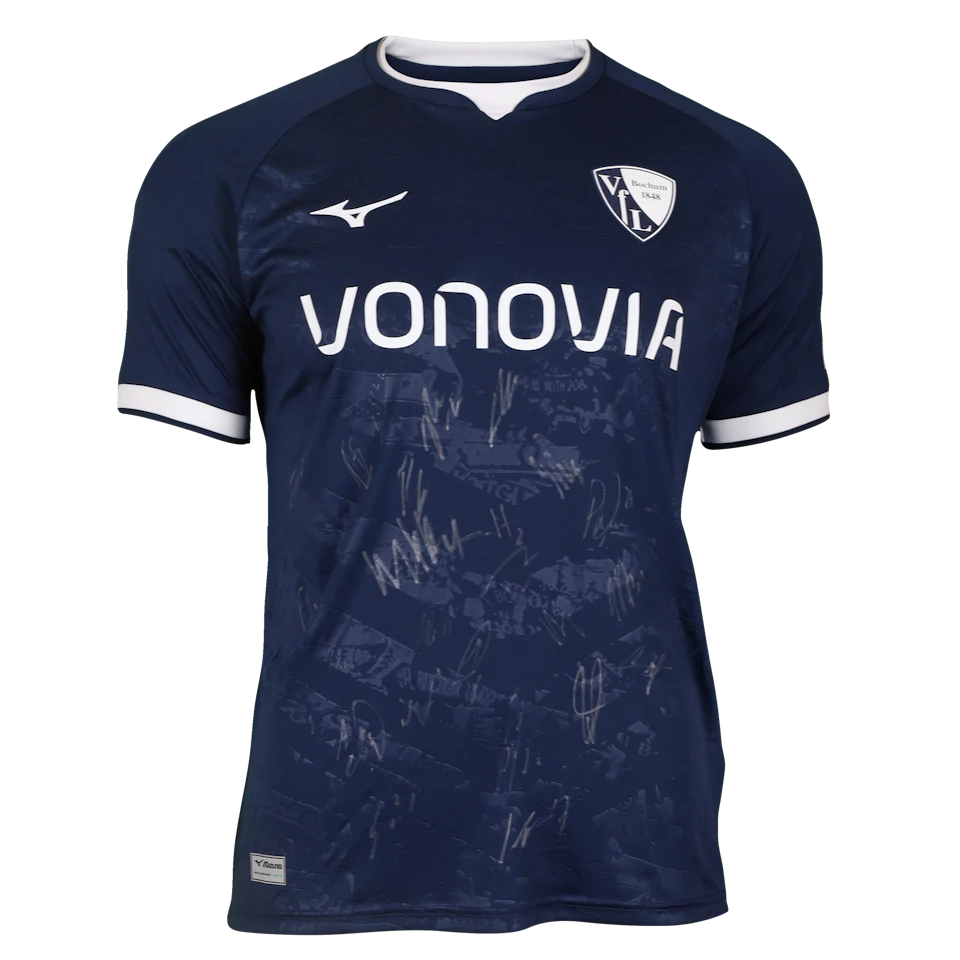 VFL Bochum - Squad Signed Shirt - 2024/2025 - Home - 1