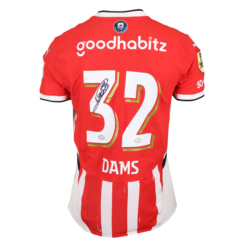 Matteo Dams PSV shirt