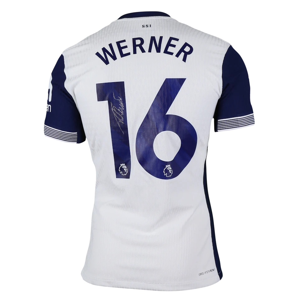 来自Tottenham Hotspur的Timo Werner球衣
