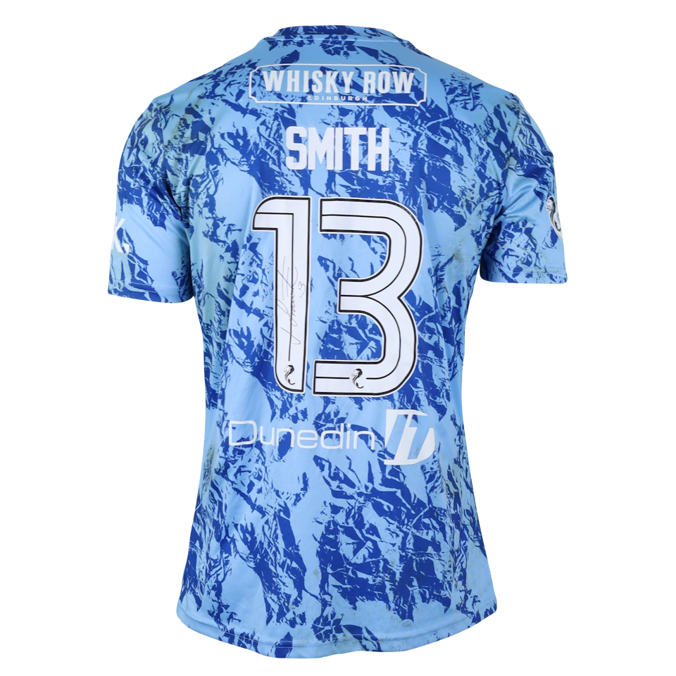 Jordan Smith Hibernian jersey