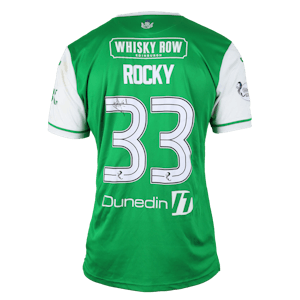 Rocky Bushiri Hibernian jersey