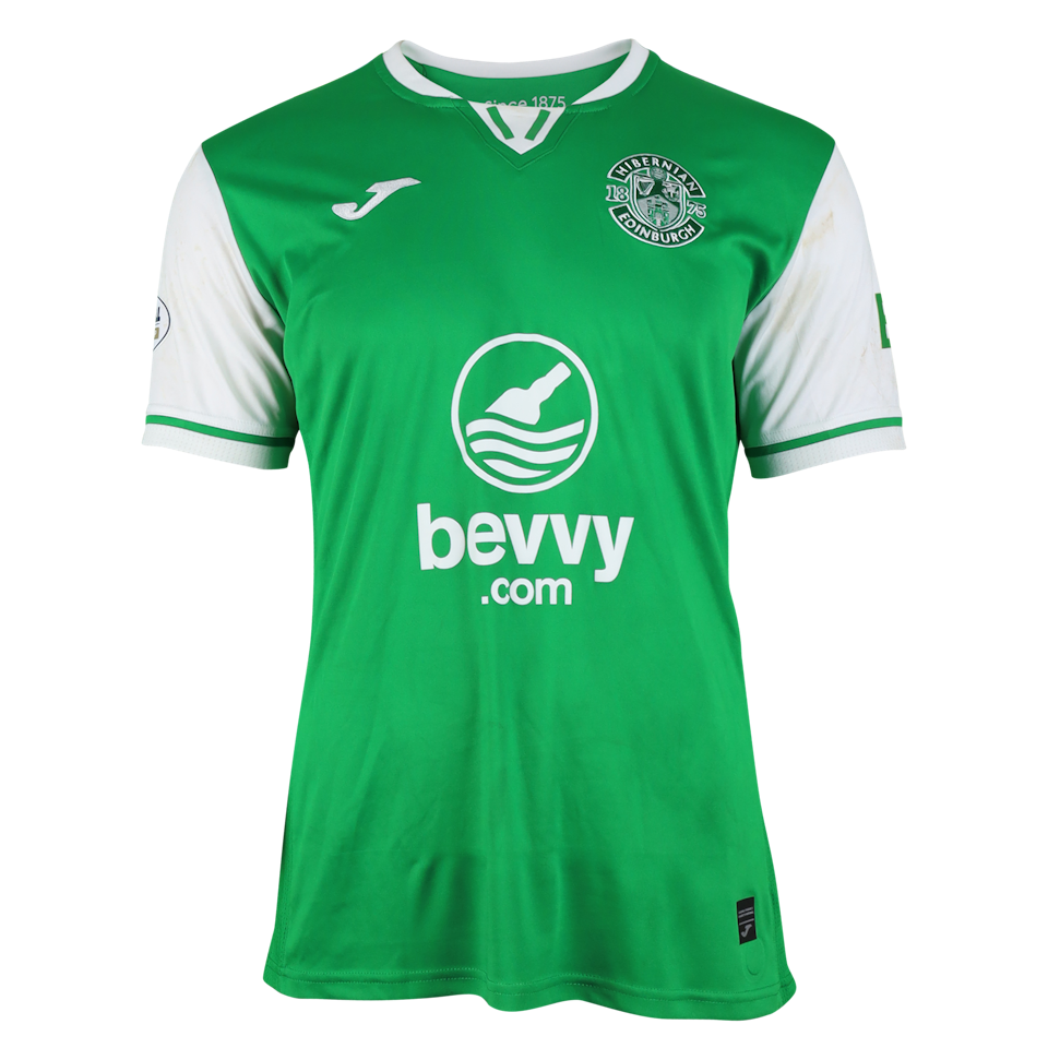 Rocky Bushiri Hibernian jersey