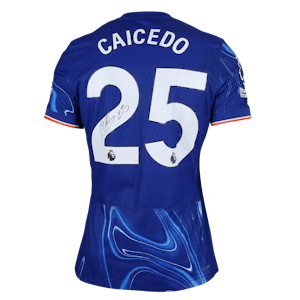 Moisés Isaac Caicedo Corozo Chelsea camisa.
