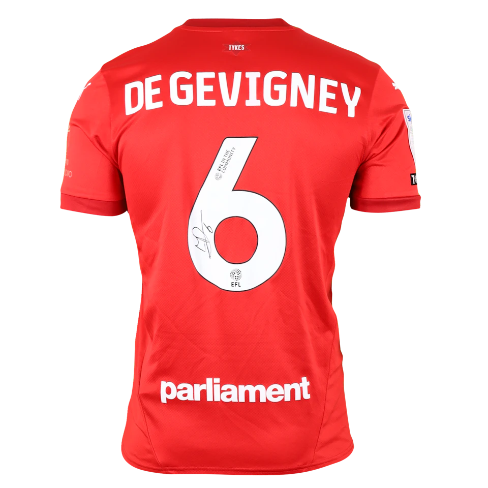 Maillot de Mael Durand de Gevigney (Barnsley)