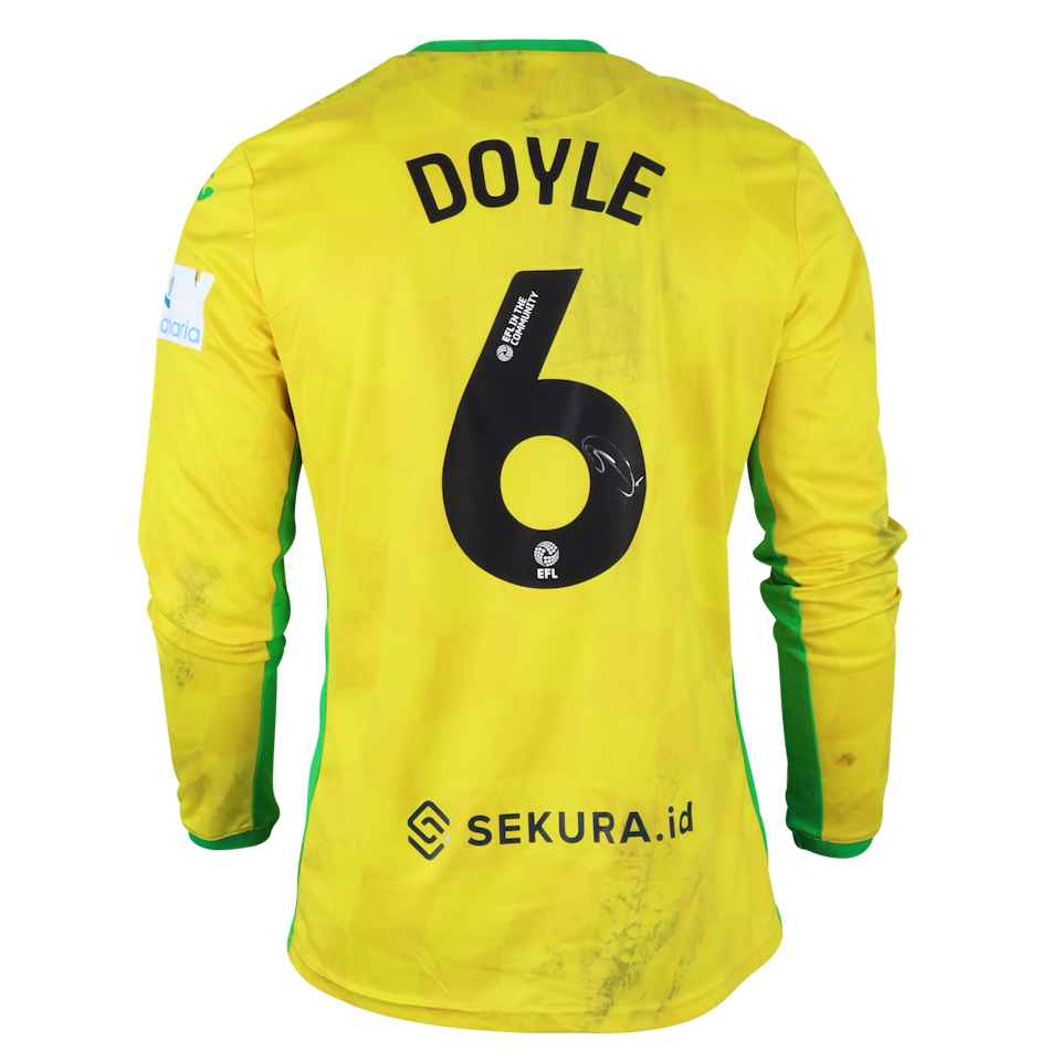 Callum Doyle Norwich City shirt