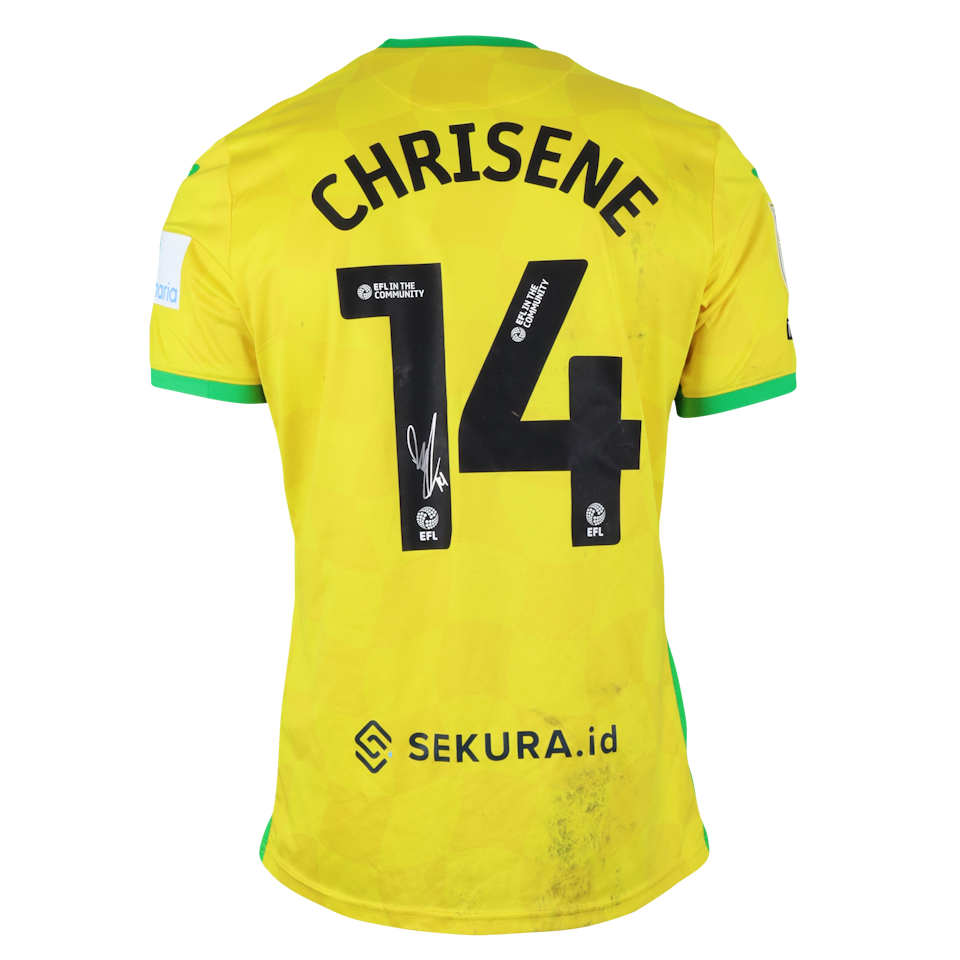 Benjamin Chrisene Norwich City shirt