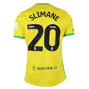 Anis Slimane Norwich City shirt