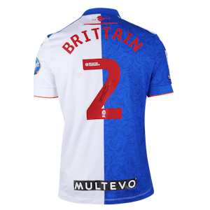 Callum Brittain Blackburn Rovers shirt