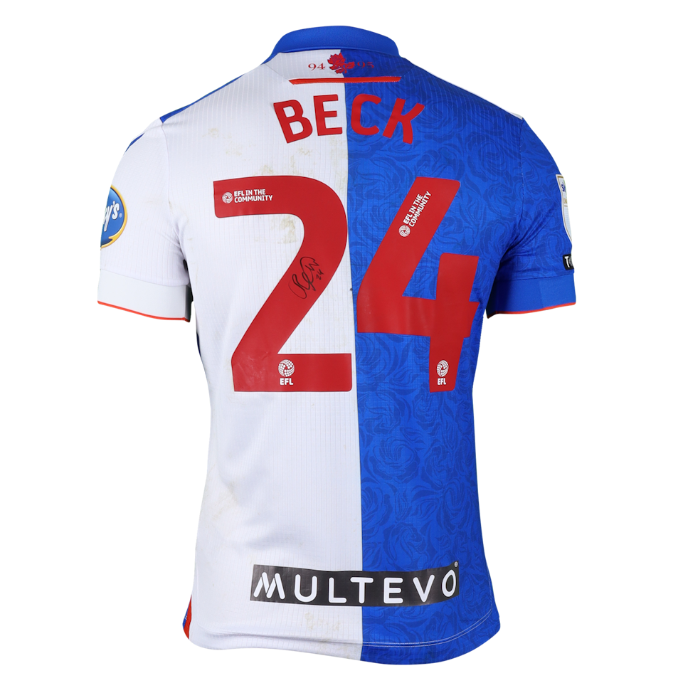 Owen Beck Blackburn Rovers jersey