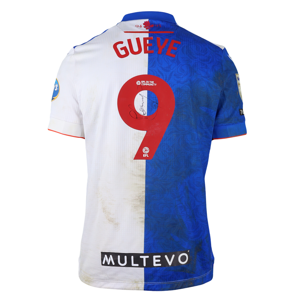 Camiseta Makhtar Gueye Blackburn Rovers