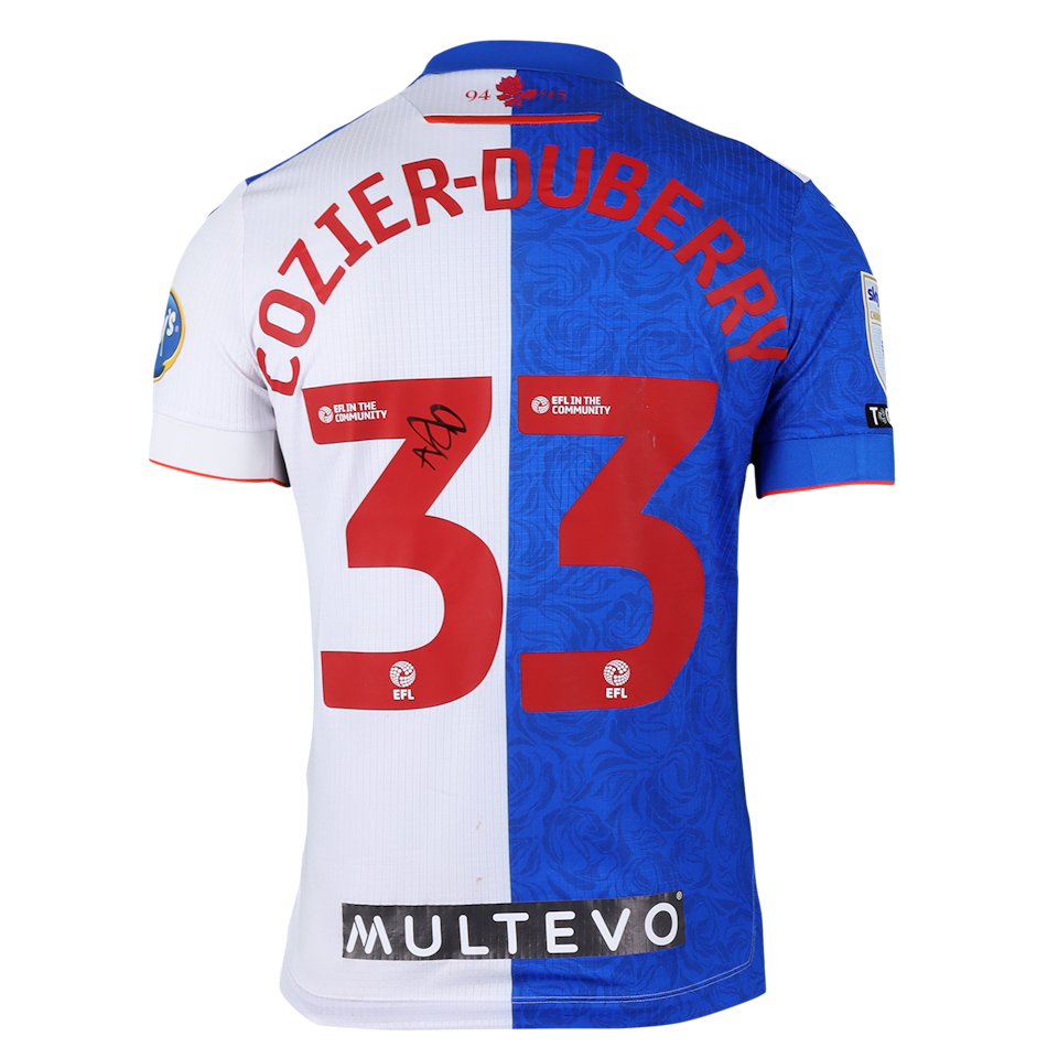 Amario Cozier-Duberry Blackburn Rovers jersey