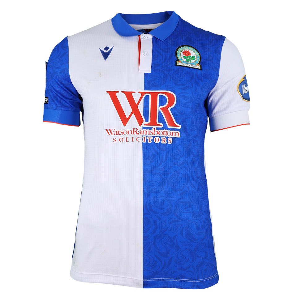 Harry Leonard Blackburn Rovers shirt