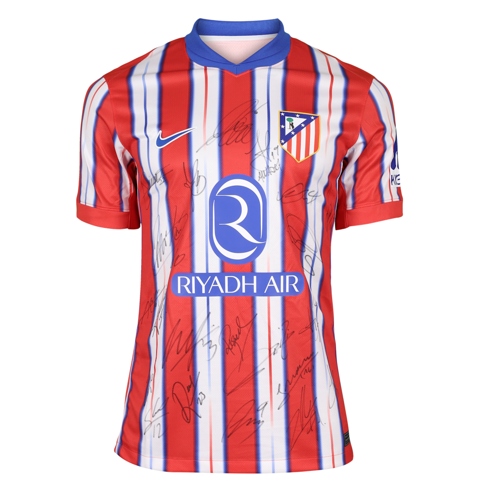 Atletico de Madrid - Squad Signed Shirt - 2024/2025 - Home - 1 | Atlético de Madrid