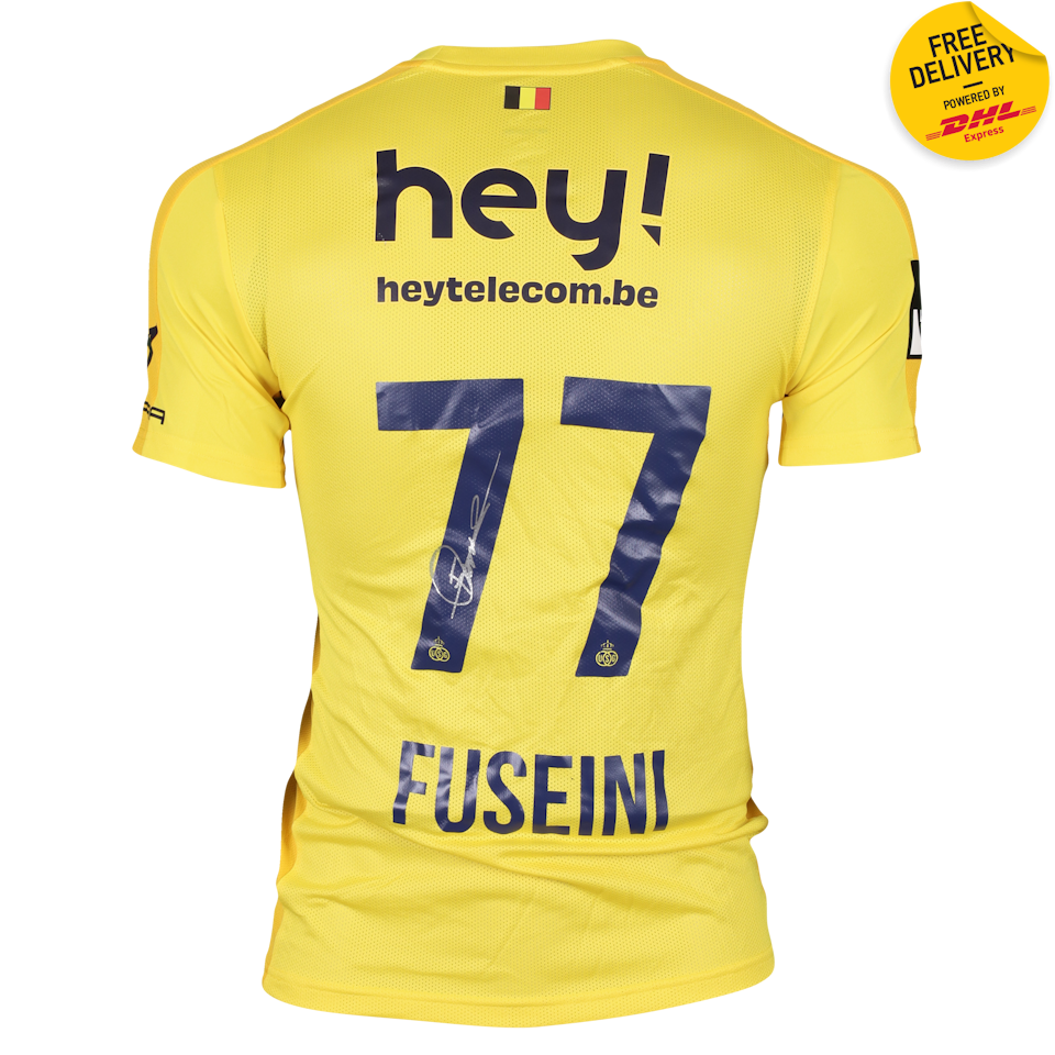 Mohammed Gadafi Fuseini Royale Union Saint-Gilloise shirt