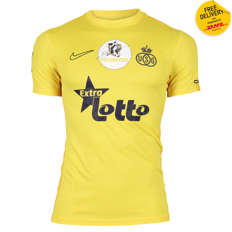 Mohammed Gadafi Fuseini Royale Union Saint-Gilloise shirt