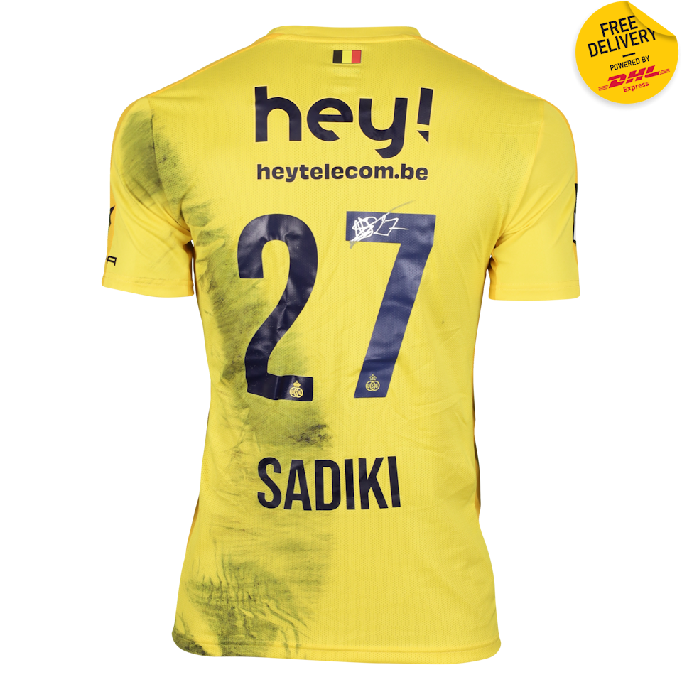 Shirt van Noah Sadiki Royale Union Saint-Gilloise