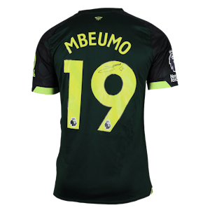 Bryan Mbeumo Brentford shirt