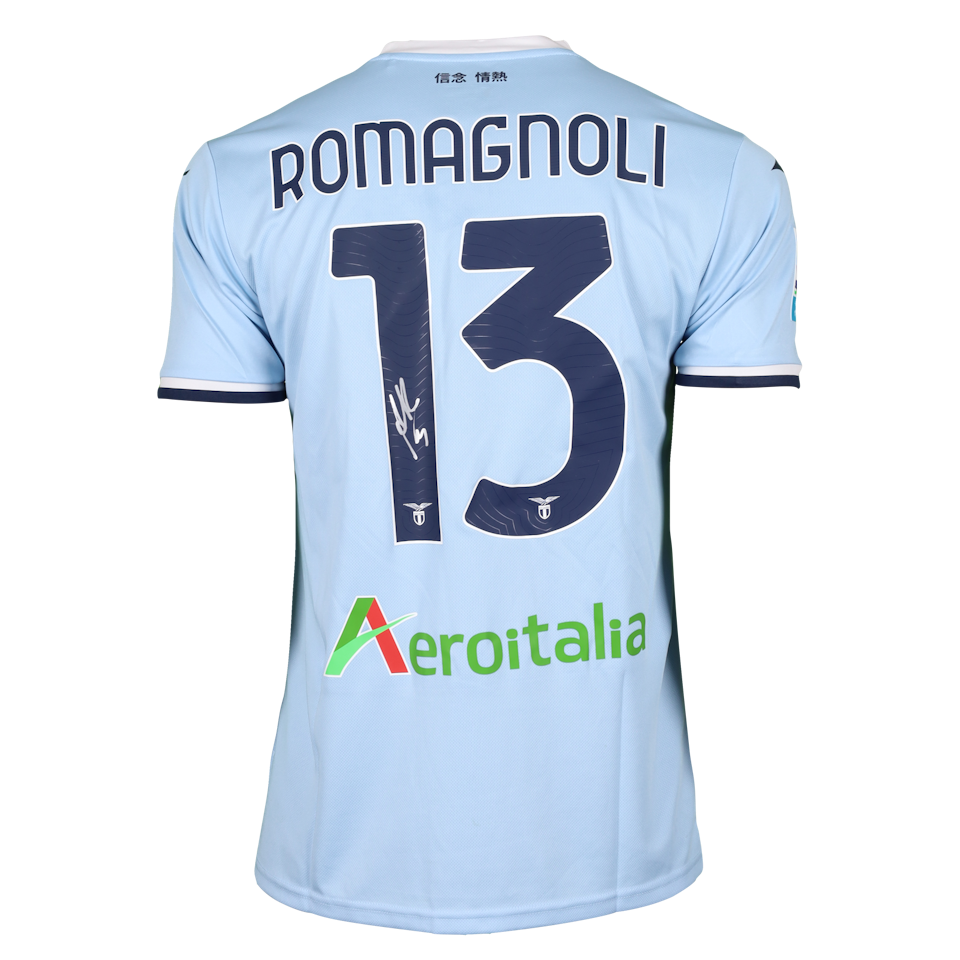 Alessio Romagnoli Lazio shirt