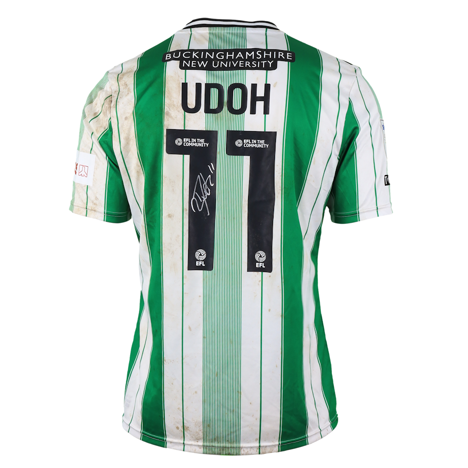 Daniel Udoh Wycombe Wanderers shirt
