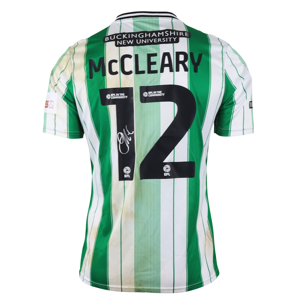 Garath McCleary Wycombe Wanderers jersey