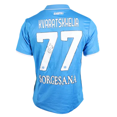 Khvicha Kvaratskhelia SSC Napoli jersey