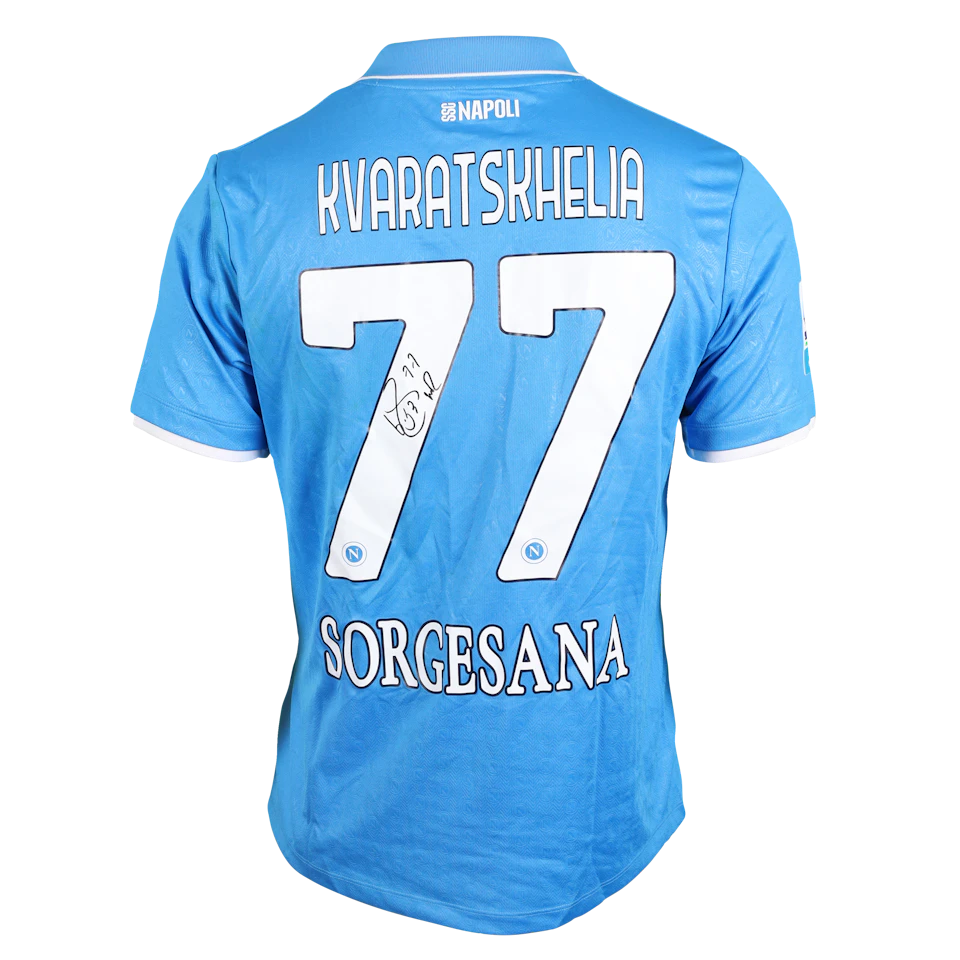 Khvicha Kvaratskhelia SSC Napoli jersey