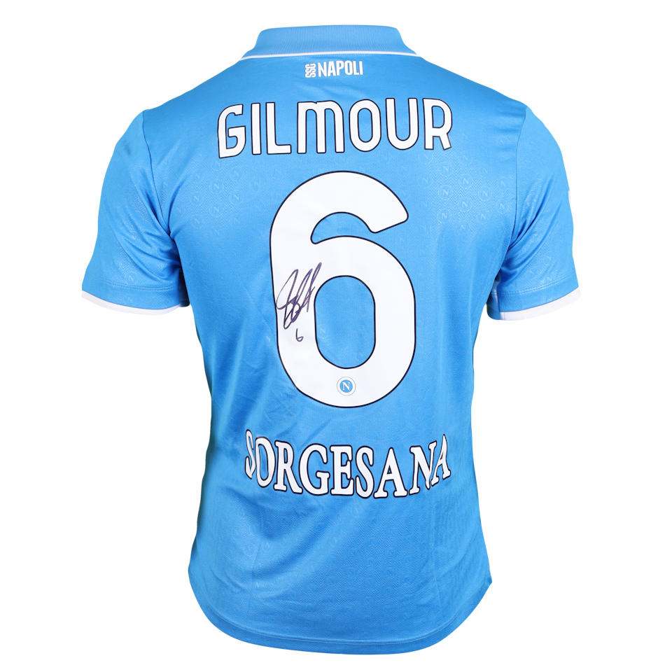 Billy Gilmour Napoli shirt