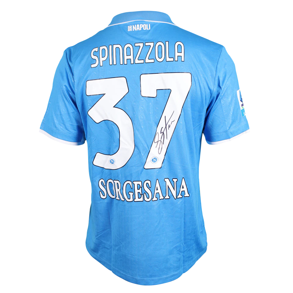 Leonardo Spinazzola SSC Napoli camisa.