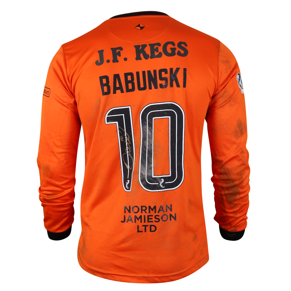 David Babunski Dundee United camisa.