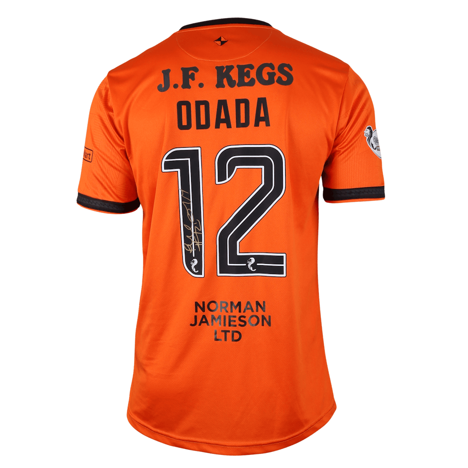 R. Odada Dundee United jersey