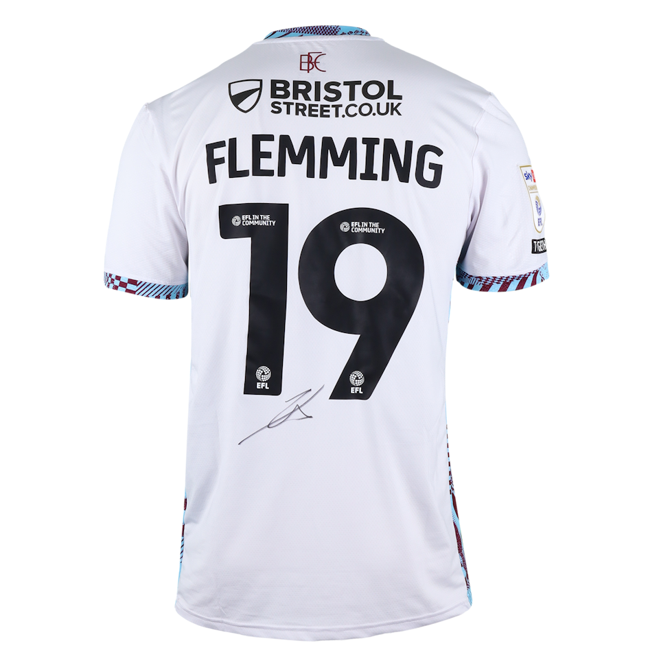 Zian Flemming Burnley shirt