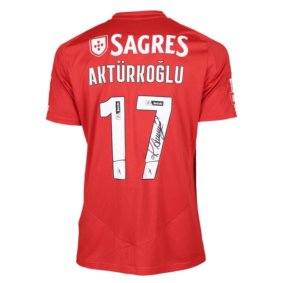 Camiseta Kerem Aktürkoğlu SL Benfica