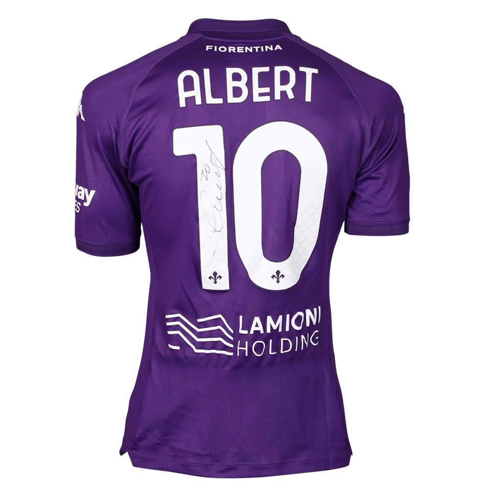 Albert Gudmundsson Fiorentina shirt