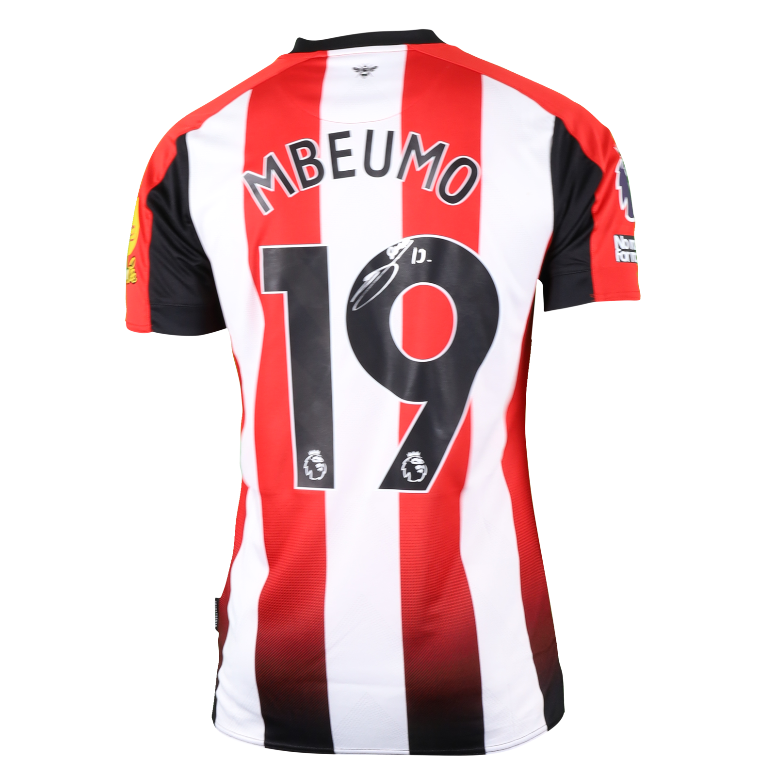 Bryan Mbeumo Brentford shirt