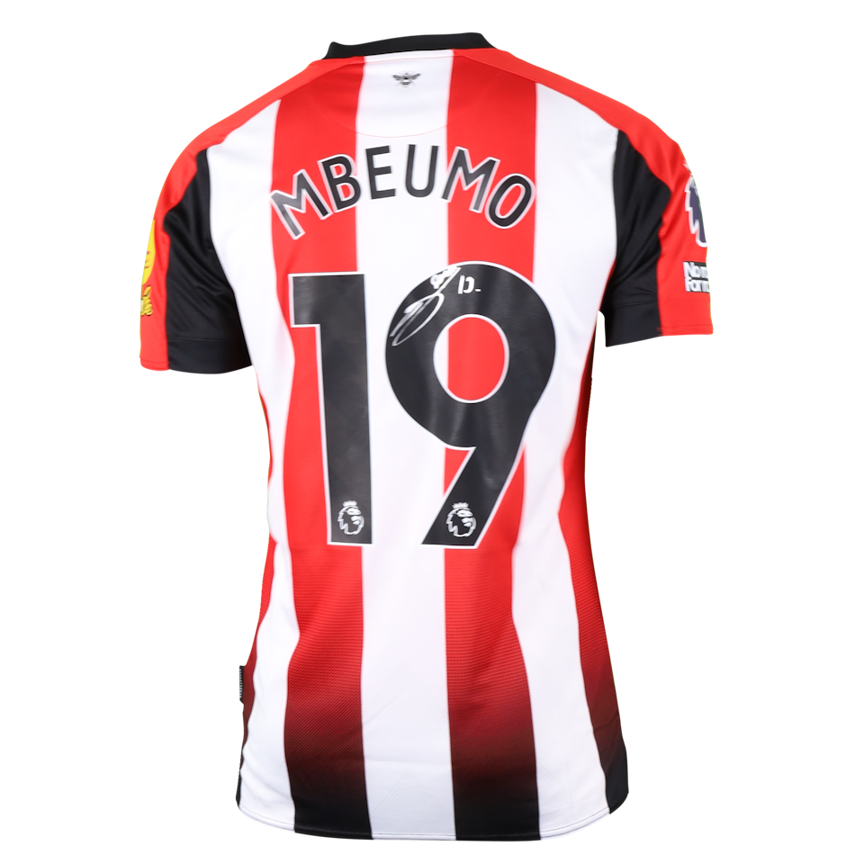 Bryan Mbeumo Brentford shirt
