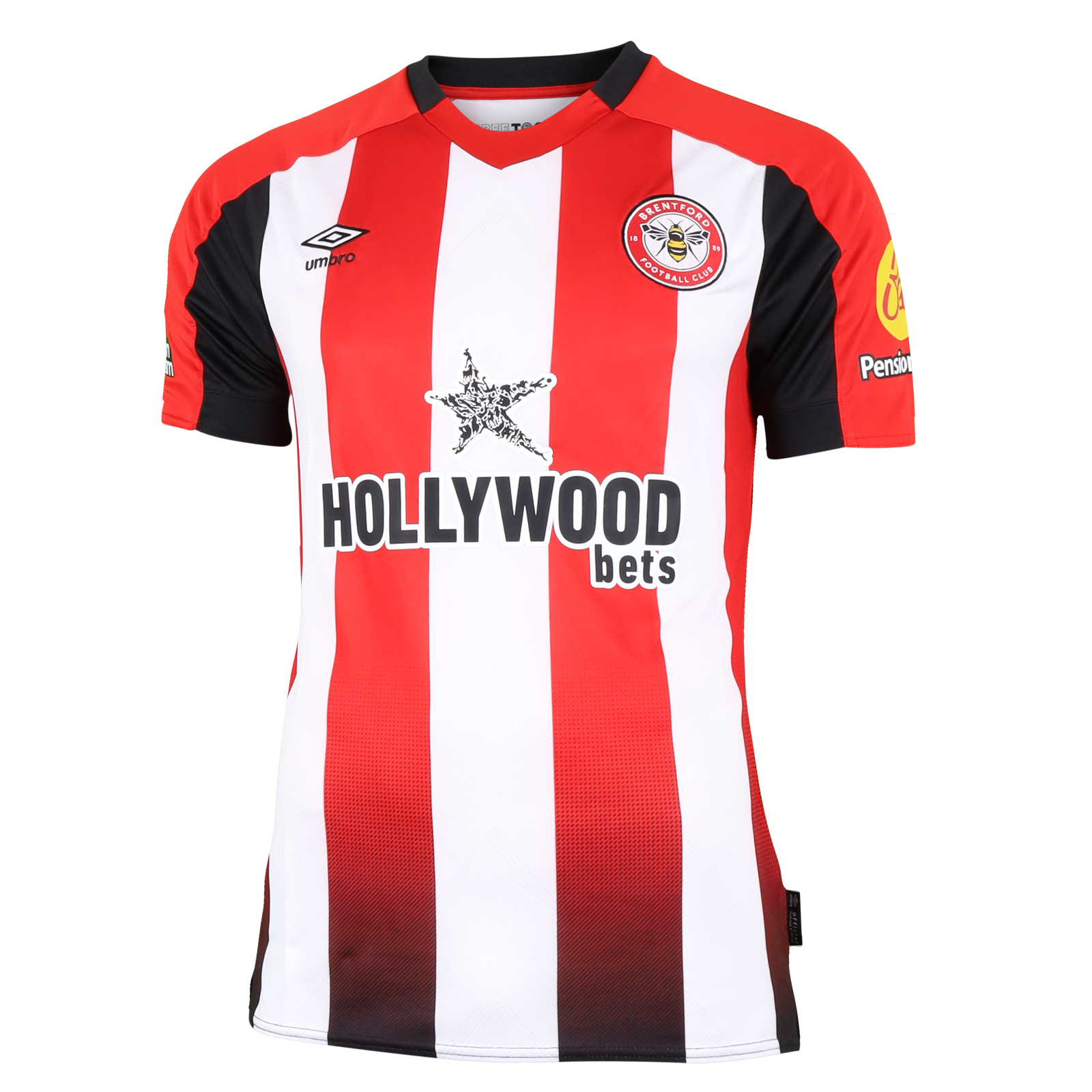 Bryan Mbeumo Brentford shirt