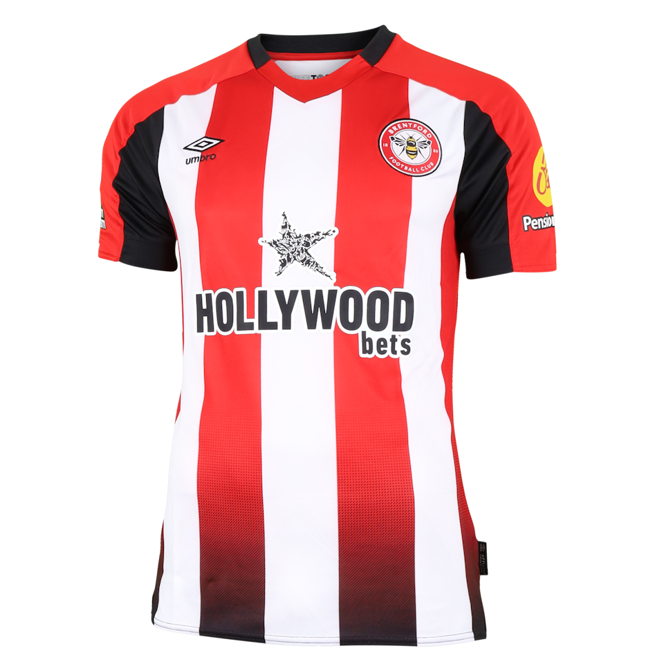 Bryan Mbeumo Brentford shirt