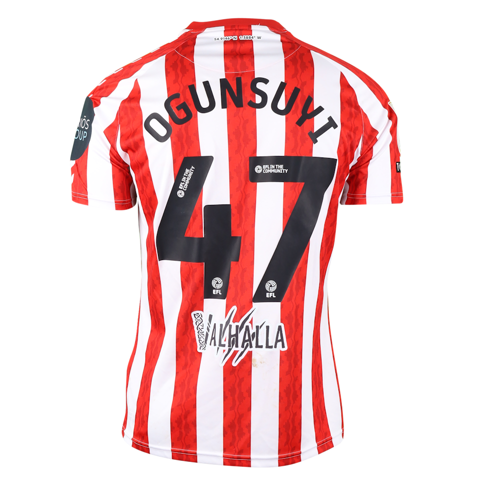 Trey Samuel Ogunsuyi Sunderland jersey