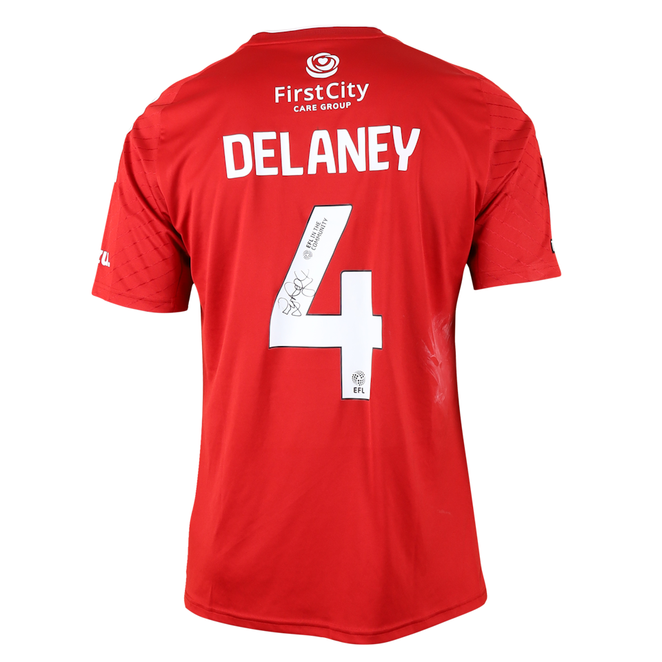 Ryan Delaney Swindon Town shirt