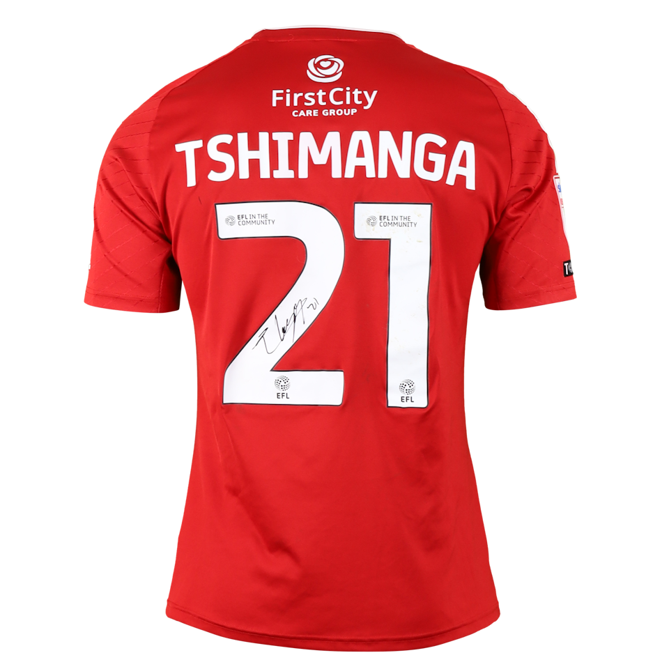Kabongo Tshimanga Swindon Town jersey