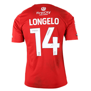 Rosaire Longelo-Mbule Swindon Town shirt