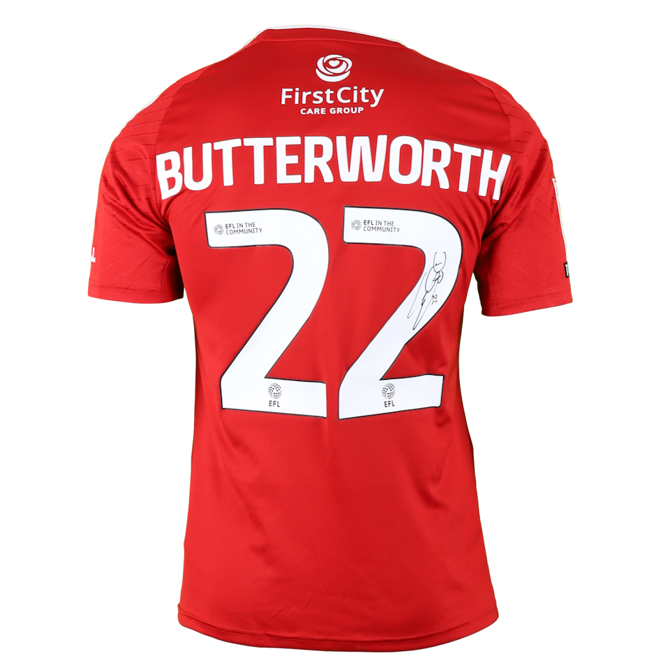Daniel Butterworth Swindon Town shirt