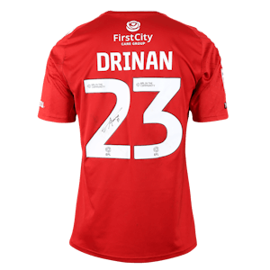 Aaron Drinan Swindon Town shirt