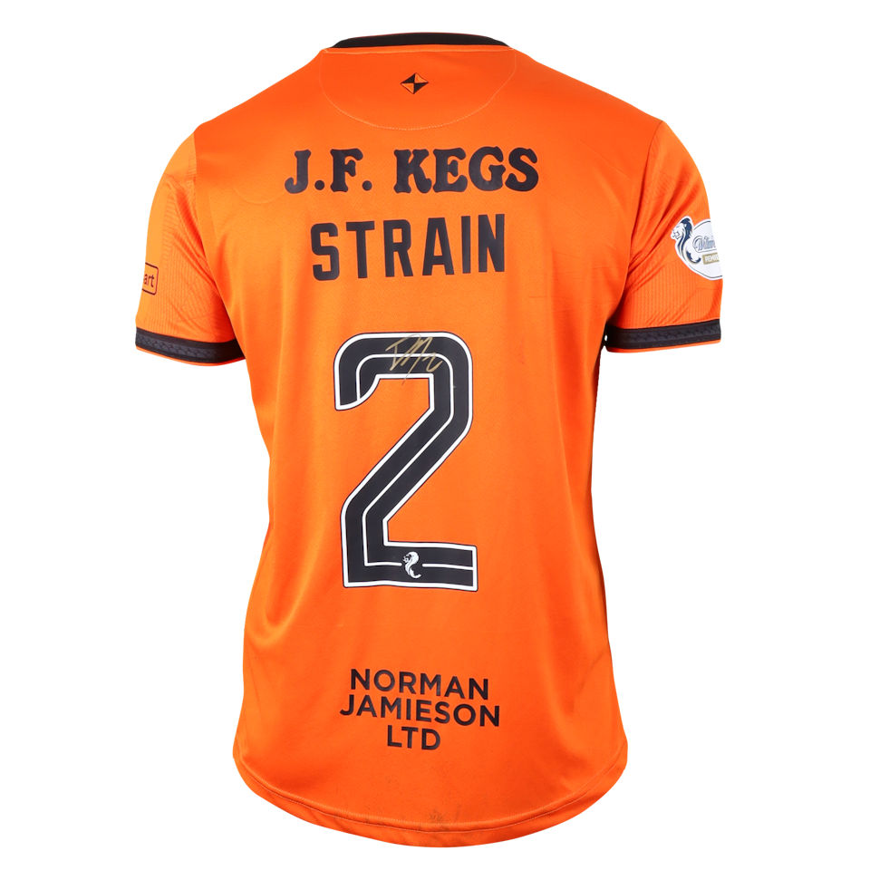 Ryan Strain Dundee United shirt